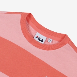 Fila Striped One-on-one - Poikien T Paita - Persikka | FI-71524